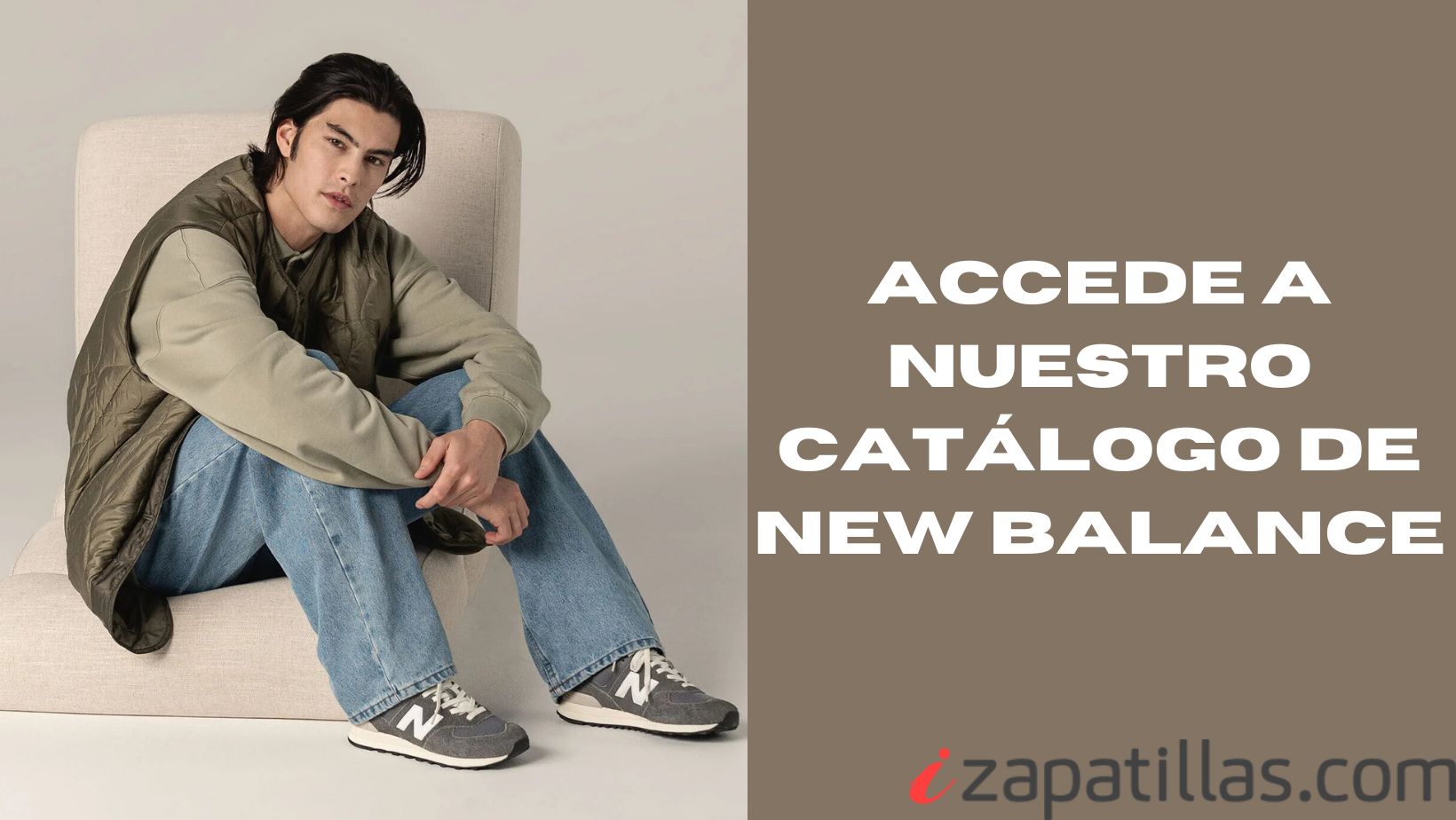 Zapatillas new balance outlet con jeans hombre